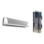 Тепловая завеса или воздушно тепловой занавес