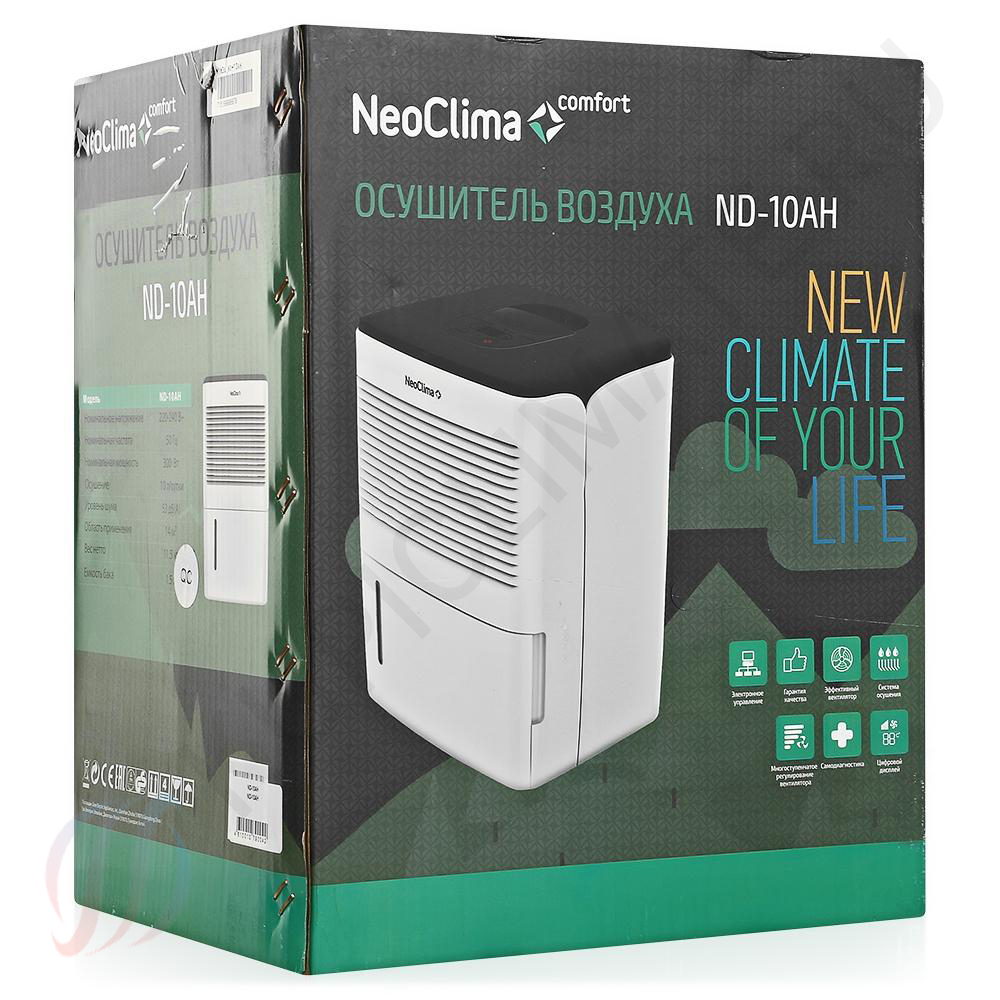 Осушители воздуха NeoClima ND-10AH